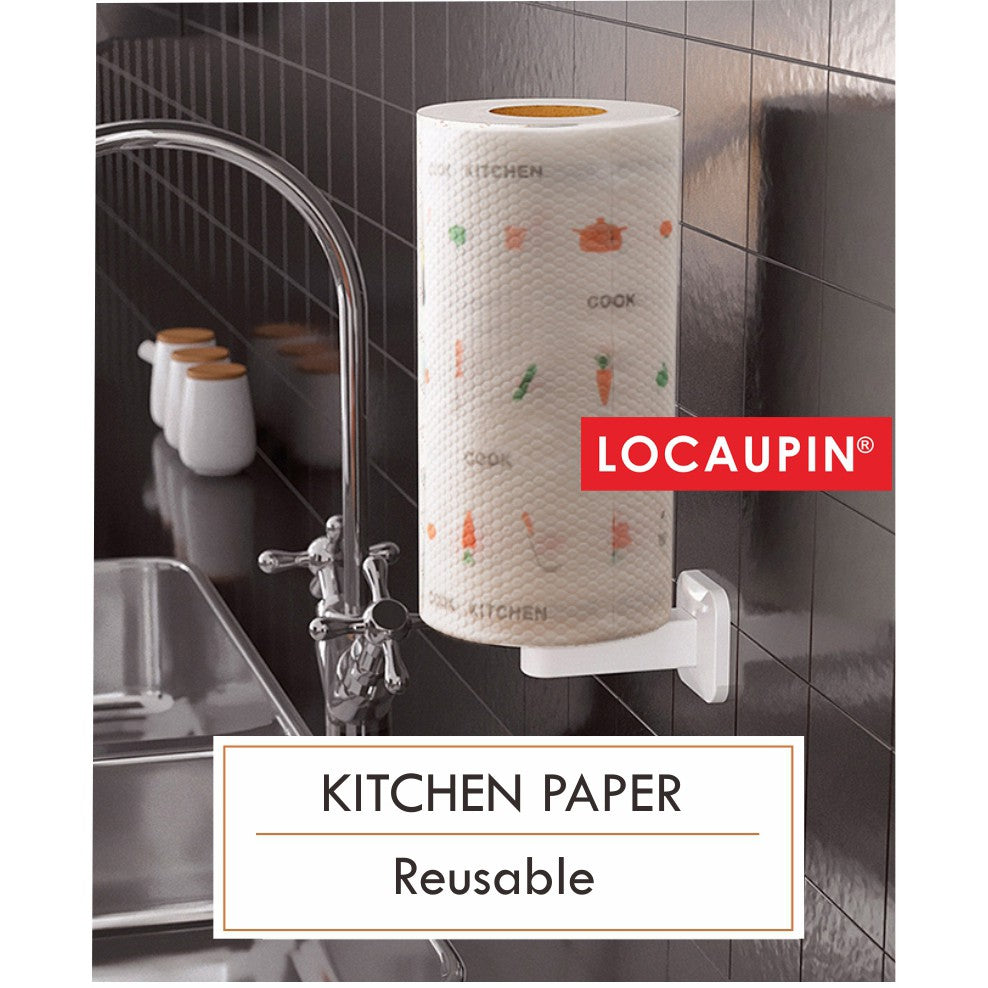 Locaupin 60 Sheets Reusd absorbent & oil absorbent Tissue Paper Towels, Soft & Strong Kitchen Tissue Paper Towels
