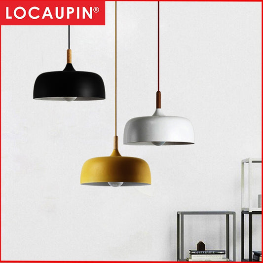 Locaupin Modern Pendant Lighting Industrial Hanging Lighting Fixtures Pendant Lamp for Kitchen ,Dining Room Bed Room