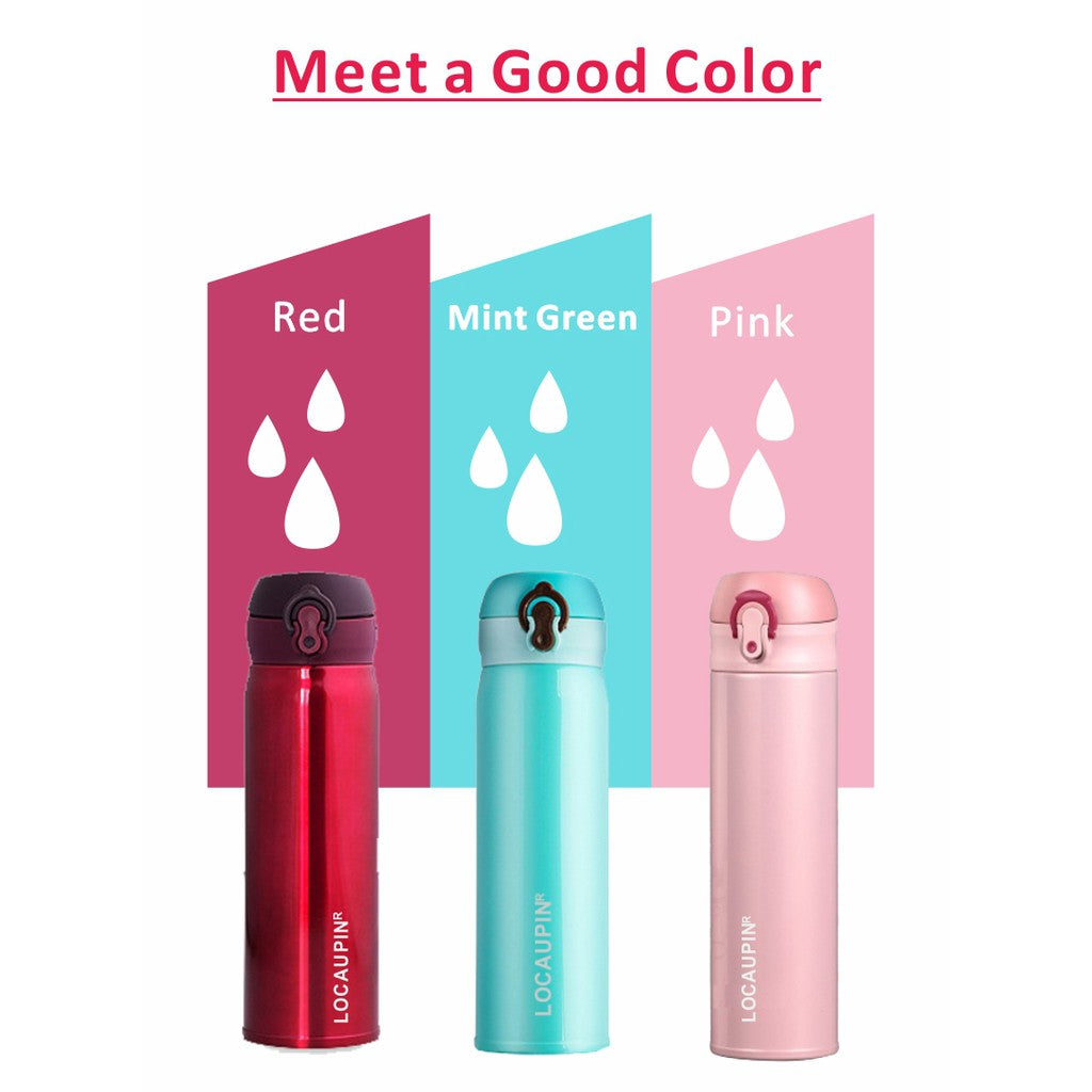 Locaupin 304 Stainless Steel Liner Vacuum Thermo Insulation Flask