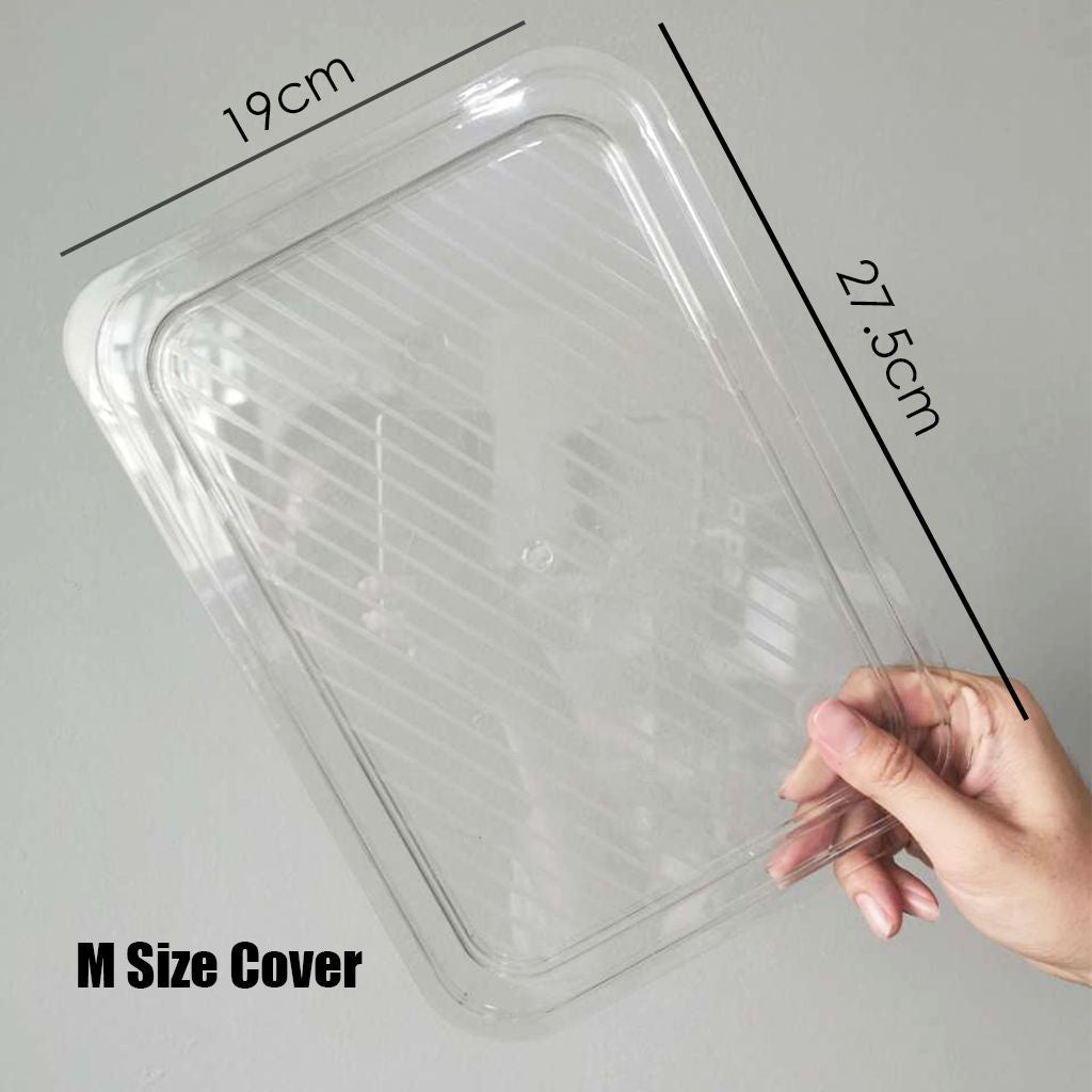 Locaupin Stackable Kitchen Pantry Cabinet, Refrigerator, Freezer Food Handles, Food Container Books Storage Holder