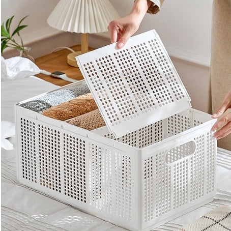 Locaupin Wardrobe Closet Organizer and Storage for Clothes, Plastic Stackable Drawer Organizer,Foldable Closet Organizer