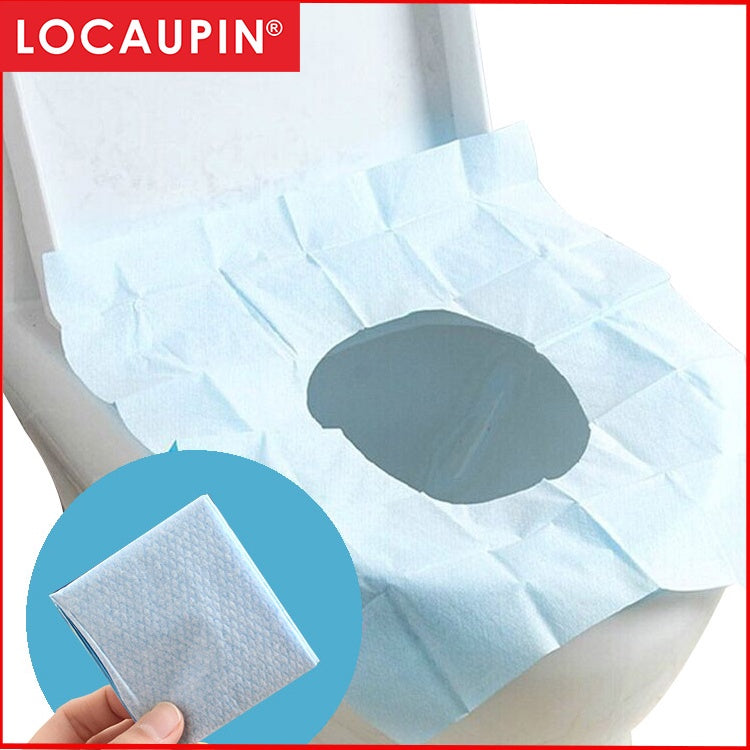 Locaupin Antibacterial Disposable Toilet Seat (Set of 10 Pcs)