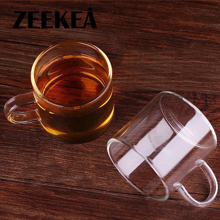 Locaupin -20 to150β Borosilicate Glass Teapot Teabloom Stovetop Microwave Safe High Temperature Tea Cups with Filter