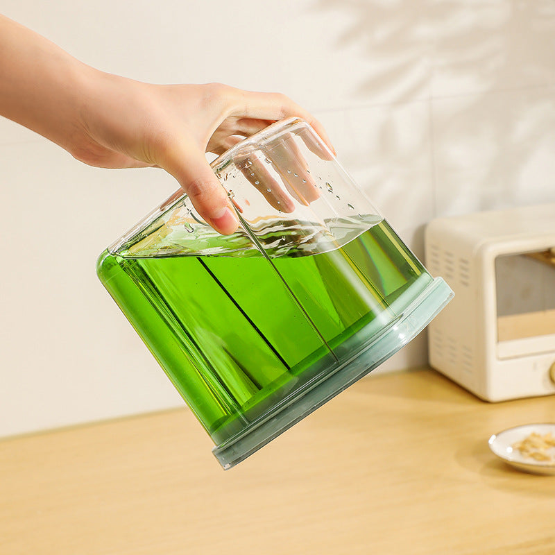 Locaupin Airtight Food Storage Container Clear Pet Kitchen and Pantry Organization Containers Food Dispensers