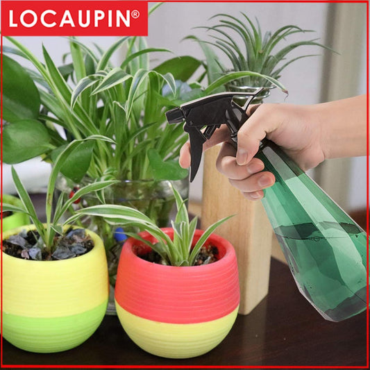 Locaupin Plastic Spray Bottles Outdoor Indoor House Garden Plants,Squirt Bottle, Plastic Spray Bottles for Hair, Plants