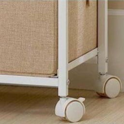 Locaupin Houseware Drawer, Storage Chest of Drawers with Removable Fabric Bins for Nursery Laundry Living Room Entryway Hallway