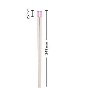 Locaupin 5 Pairs Reusable Chopsticks Dishwasher Safe,Fiberglass Chopsticks Set, Non-Slip, Easy to Use