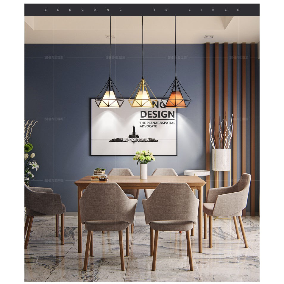 Locaupin Farmhouse Pendant Lighting 3-Light Industrial Modern Hanging Lighting Fixtures for Home Pendant lamp