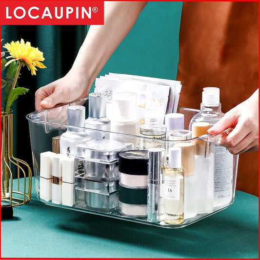 Locaupin Stackable Kitchen Pantry Cabinet, Refrigerator, Freezer Food Handles, Food Container Books Storage Holder