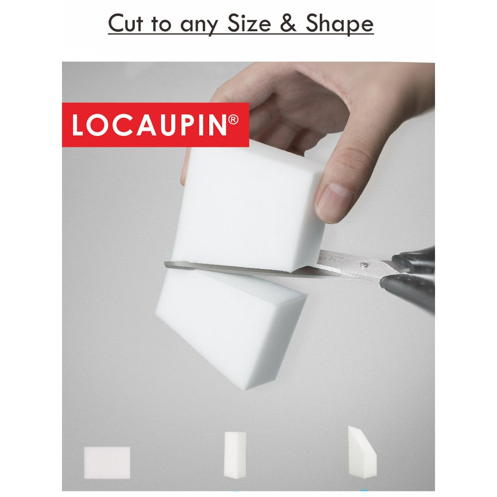Locaupin12 Density Magic Eraser Sponges for Cleaning Durable Detergent Free Cleaning All Types of Dirt Hard Multipurpose