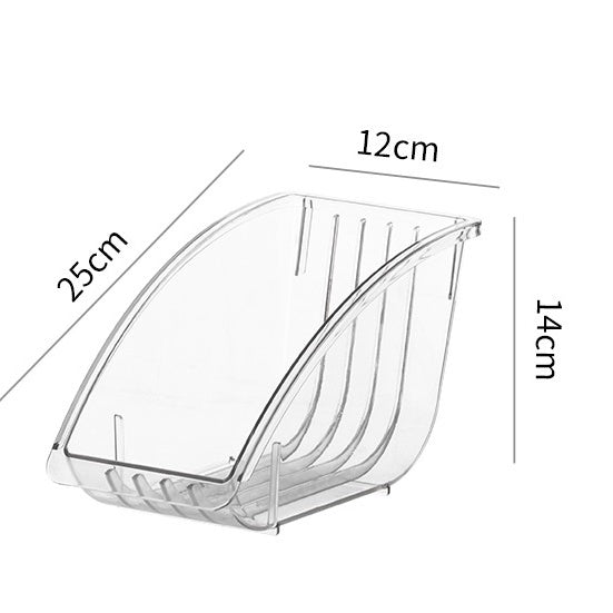 Locaupin Dinnerware Bowl Plate Holder Plastic Dish Storage Display Shelf Tableware Rack Kitchen Organizer