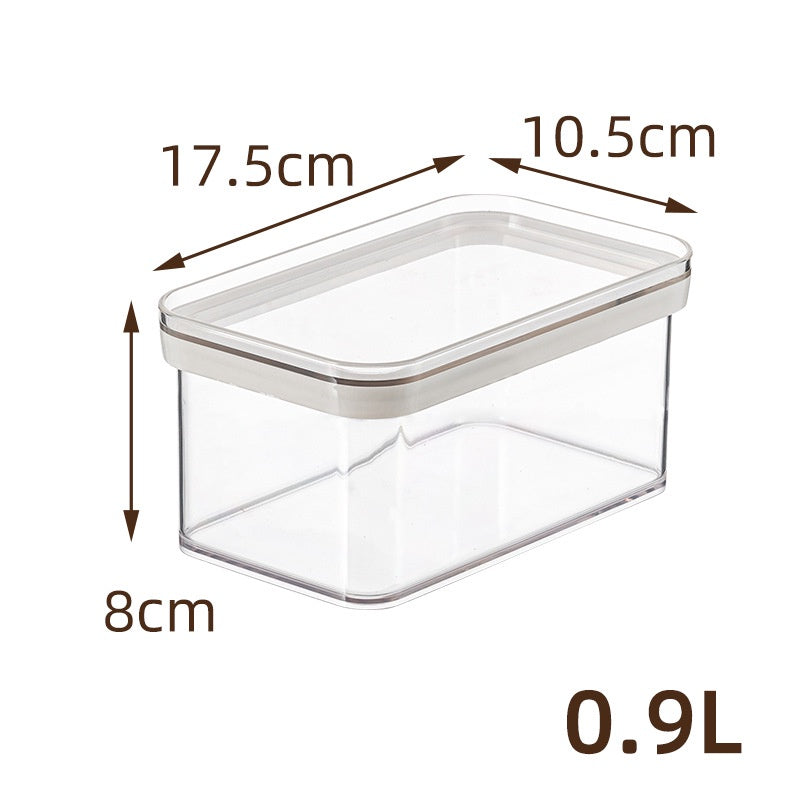 Locaupin Airtight Food Storage Container Clear Pet Kitchen and Pantry Organization Containers Food Dispensers