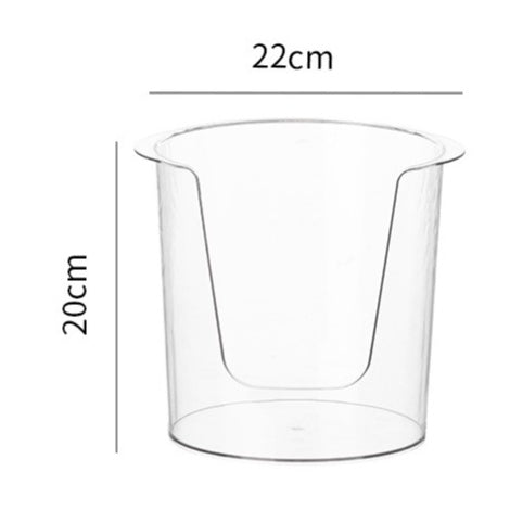 Locaupin Dinnerware Bowl Plate Holder Plastic Dish Storage Display Shelf Tableware Rack Kitchen Organizer
