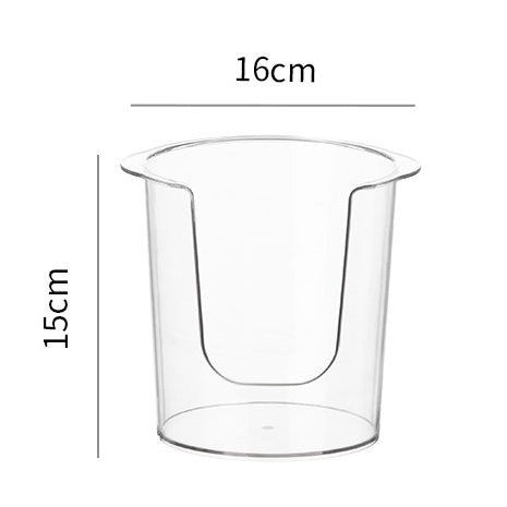 Locaupin Dinnerware Bowl Plate Holder Plastic Dish Storage Display Shelf Tableware Rack Kitchen Organizer