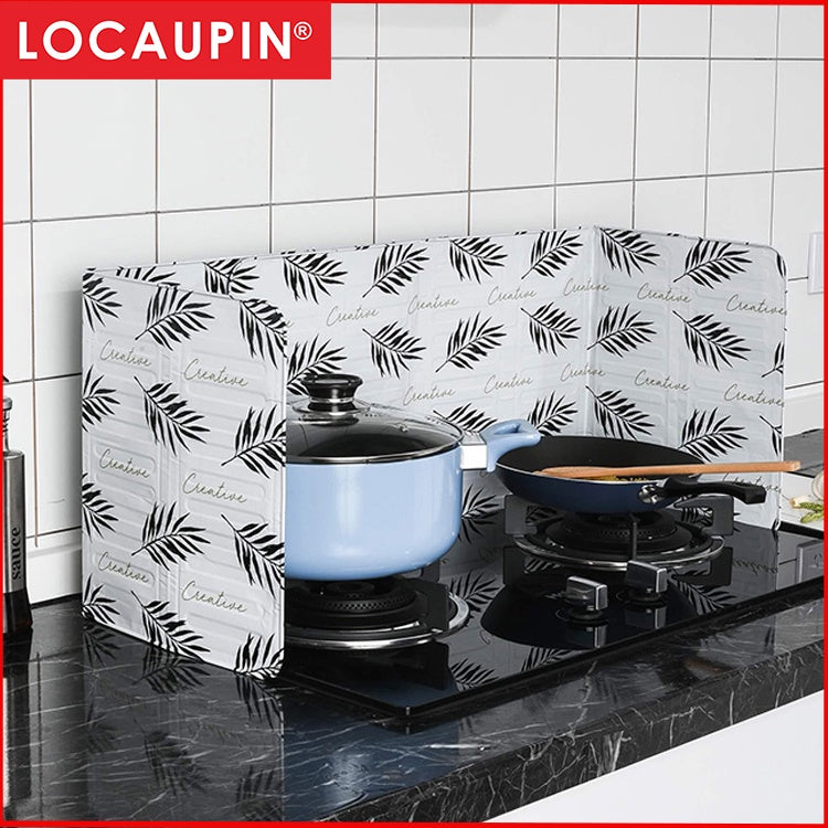Locaupin Oil Splatter Guard Anti Splatter Guard Oil Splatter Screen Board Aluminum Foil Oil Block Oil Barrier Oil Proof