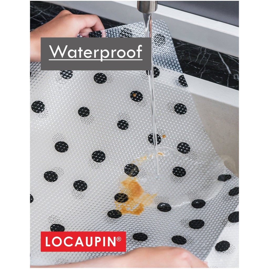 Locaupin Shelf Liner Cabinet Pad Shelf Liners Refrigerator Mat for Kitchen Home Drawer Table Placemats