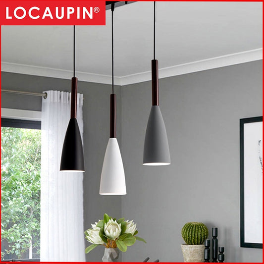 Locaupin Modern Pendant Lighting Industrial Hanging Lighting Fixtures Pendant Lamp for Kitchen ,Dining Room