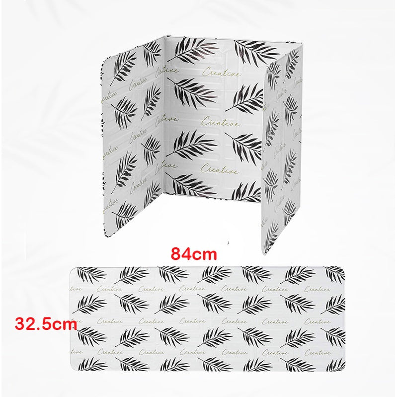Locaupin Oil Splatter Guard Anti Splatter Guard Oil Splatter Screen Board Aluminum Foil Oil Block Oil Barrier Oil Proof
