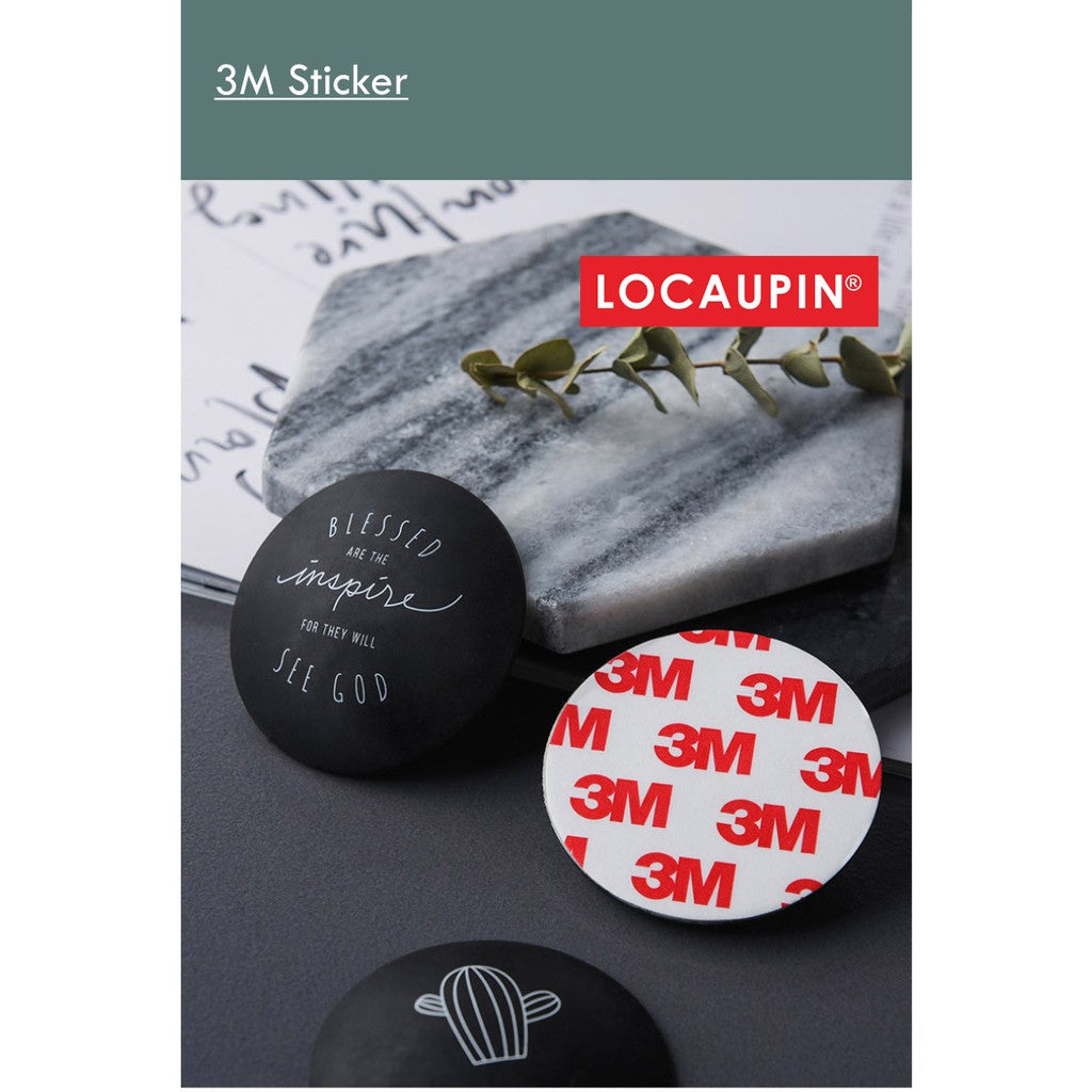 Locaupin Door Stopper Wall Protector Silicone Door Sticker Anti-Collison Handle Bumper Self Adhesive 3M Sticker