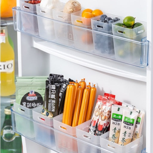 Locaupin Set of 2pcs Office Desk Organizer Cosmetics & Wardrobe Storage Clean Space Organizer Fridge Organizers Storage