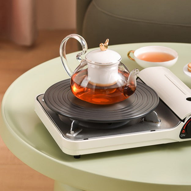 Locaupin Heat Diffuser, Aluminum Defrosting Tray Thawing Plate for Frozen Food, Heat Diffuser for Gas Stovetop