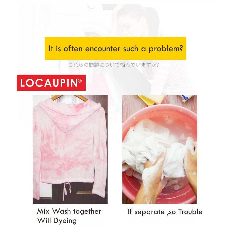 Locaupin Carbona Color and Dirt Grabber Fabric Color Absorber 30 Sheets