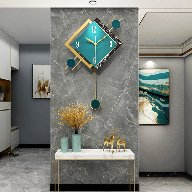 Locaupin Clocks and watches wall clocks living room home clock modern minimalist wall decoration wall watch