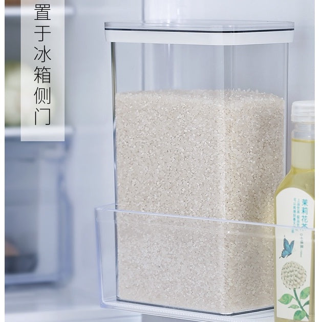 Locaupin Airtight Food Storage Container Clear Pet Kitchen and Pantry Organization Containers Food Dispensers