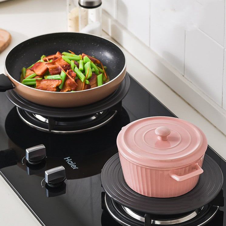 Locaupin Heat Diffuser, Aluminum Defrosting Tray Thawing Plate for Frozen Food, Heat Diffuser for Gas Stovetop