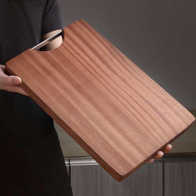 Locaupin Wood Cutting Board, Cutting Boards for Kitchen Chopping Board with Handle Meat/Vegetables/Fruits