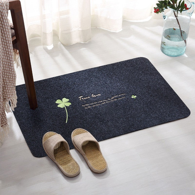 Locaupin Dirt Trapper Door Mat for Indoor Outdoor Washable Mat Non-Slip Entrance Rug Shoes Scraper