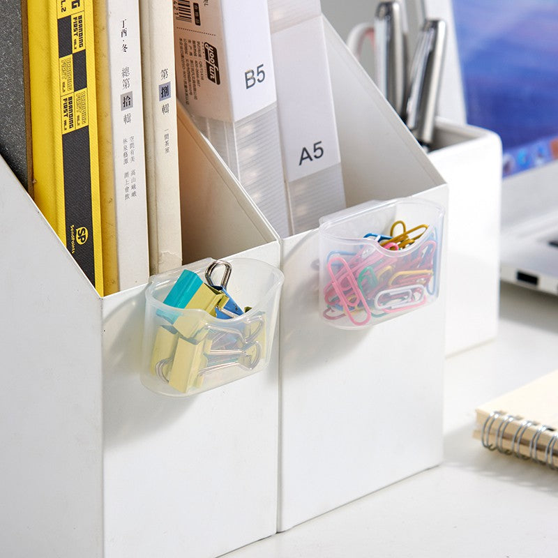 Locaupin Mini Fridge Hanging Organizer for Snacks - Small Size Refrigerator Organizer bins Japandi Style