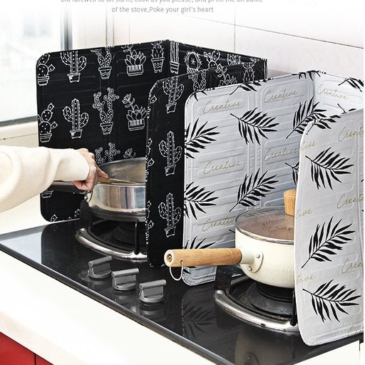 Locaupin Oil Splatter Guard Anti Splatter Guard Oil Splatter Screen Board Aluminum Foil Oil Block Oil Barrier Oil Proof