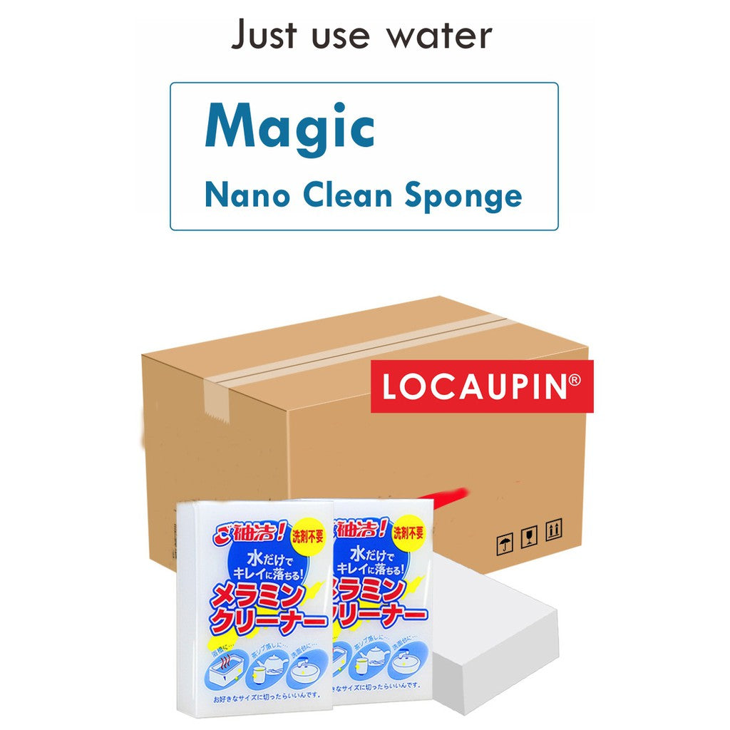 Locaupin12 Density Magic Eraser Sponges for Cleaning Durable Detergent Free Cleaning All Types of Dirt Hard Multipurpose