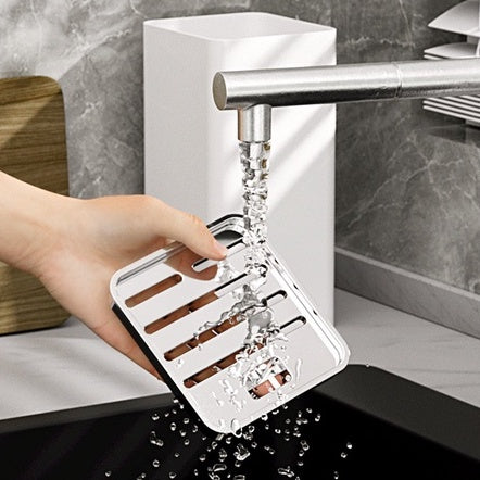Locaupin Kitchen Knife Holder for Safe, Knife Storage Countertop Organizer Universal Knife Block with Scissor Holder
