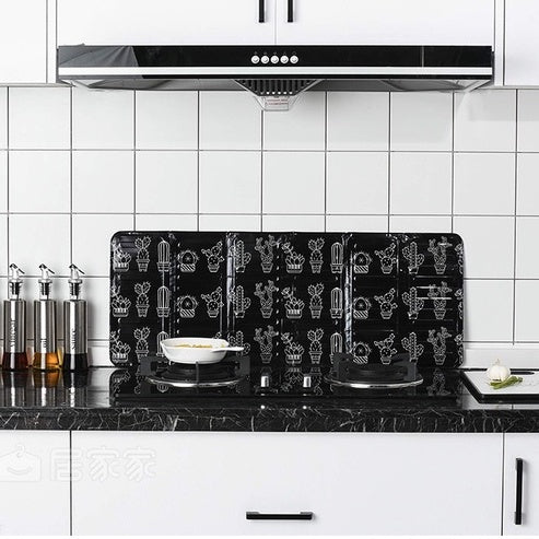 Locaupin Oil Splatter Guard Anti Splatter Guard Oil Splatter Screen Board Aluminum Foil Oil Block Oil Barrier Oil Proof