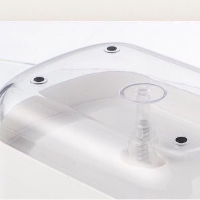 Locaupin High-Quality Soap Dispenser for Kitchen Sink, Countertop Soap Pump with Sponge Caddy Sponge Holder