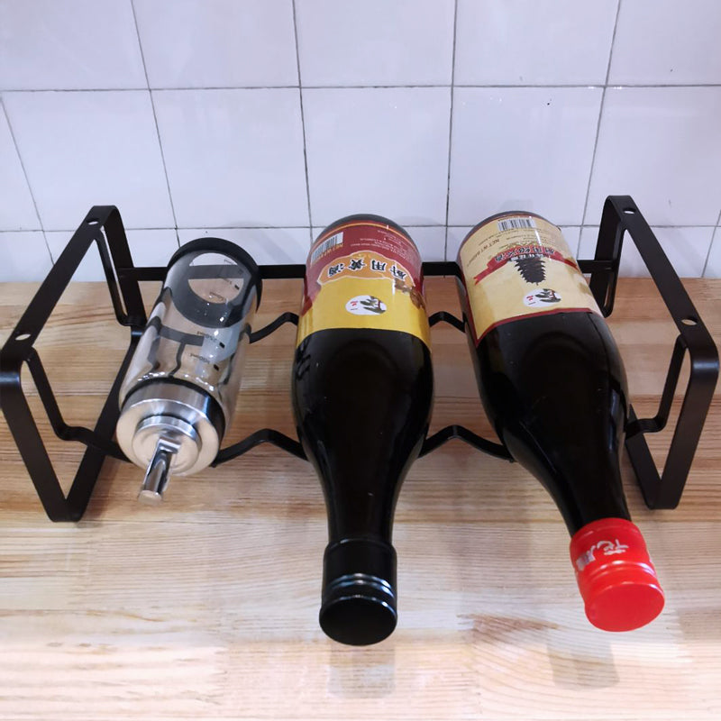 Locaupin Stackable Water Bottle Organizer for Cabinet, Water Bottle Holder, Stackable Water Bottle Storage Rack