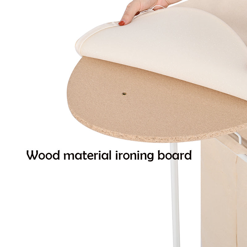 Locaupin Ironing Board Rolling Portable Laundry Sorter with Folding Station with Clothes Holder, Laundry Hamper