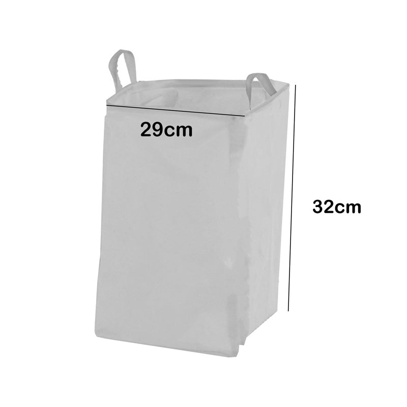 Locaupin Cotton Linen Laundry Storage Basket Laundry Bags