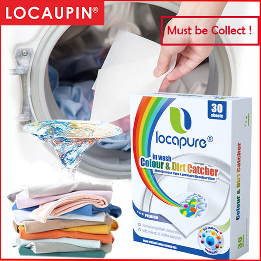 Locaupin Carbona Color and Dirt Grabber Fabric Color Absorber  30 Sheets