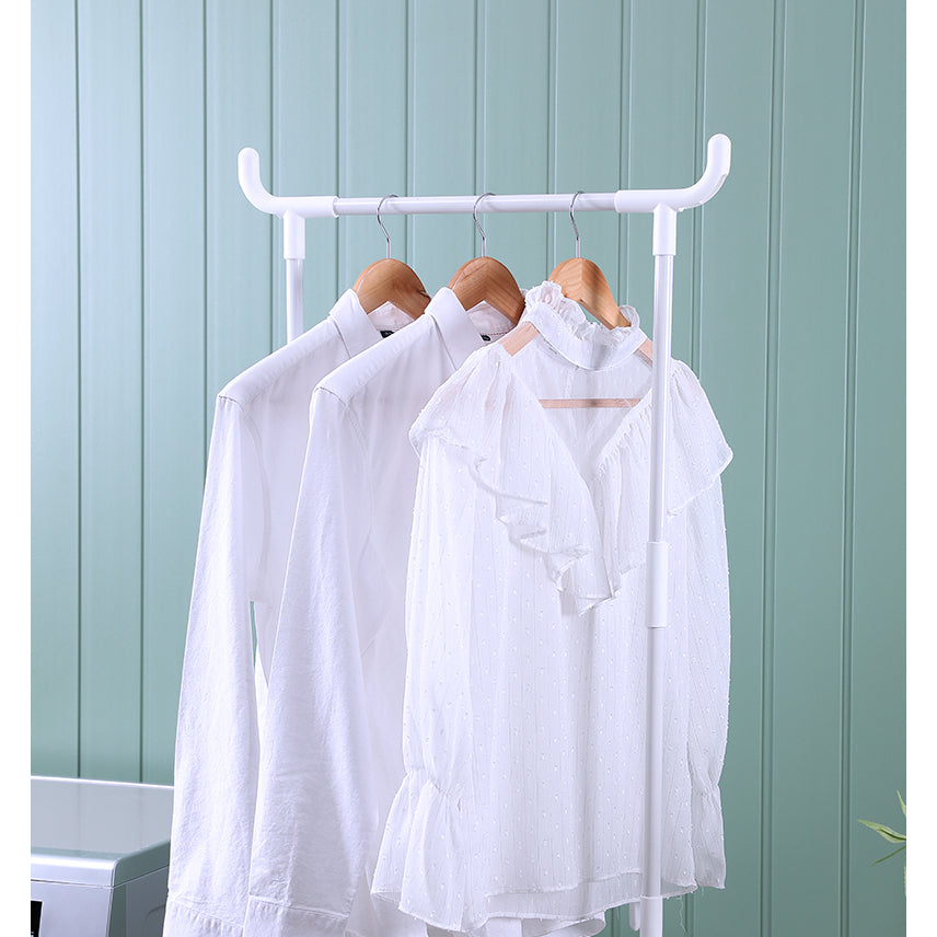 Locaupin 2 Tier Laundry Baskets Bathroom Storage Basket Clothes Storage Rack Clothes Organizers with Hanger