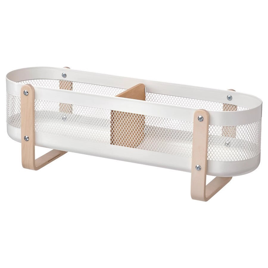Locaupin Desktop Storage Rack Organizer Stationery Storage Holder Table Sundries Display for Office Dorm,Bathroom