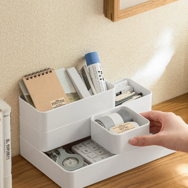 LOCAUPIN Drawer Organizer Storage Box Compartment Organization Tray Holder for Craft,Sewing,Office,Bathroom.Kitchen