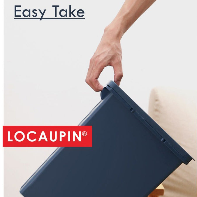 Locaupin 15L/20L Foot-on Sorting Bins Large Garbage Storage Box Plastic Garbage Sorting Paper Basket Trash can