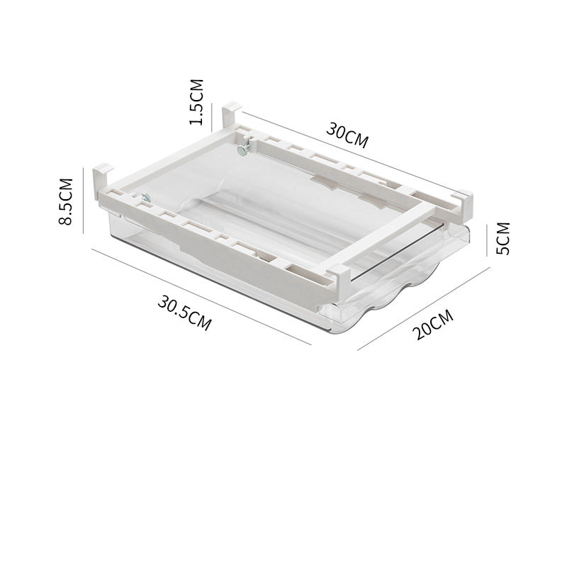 Locaupin Refrigerator Egg Holder, Fridge Egg Drawer Organizer, Egg Holder Tray ,Egg Container Storage Bins Rolling Fits