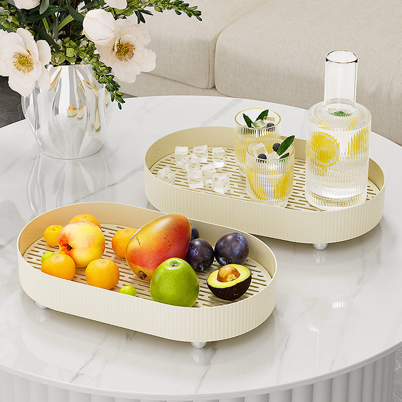 Locaupin Drain Board Double Layer Kitchen Drain Shelf Sink Detachable Draining Rack Tray Fit for Dish Bowl,Vegetable