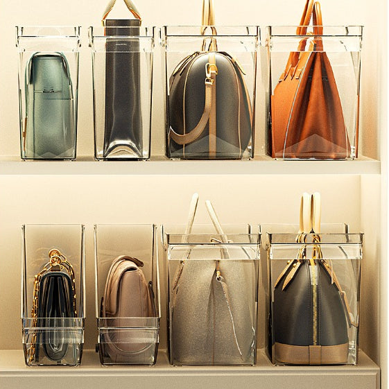 Locaupin Wardrobe Handbag Organizers Purse Organizer Storage Plastic Organizers Snack Storage