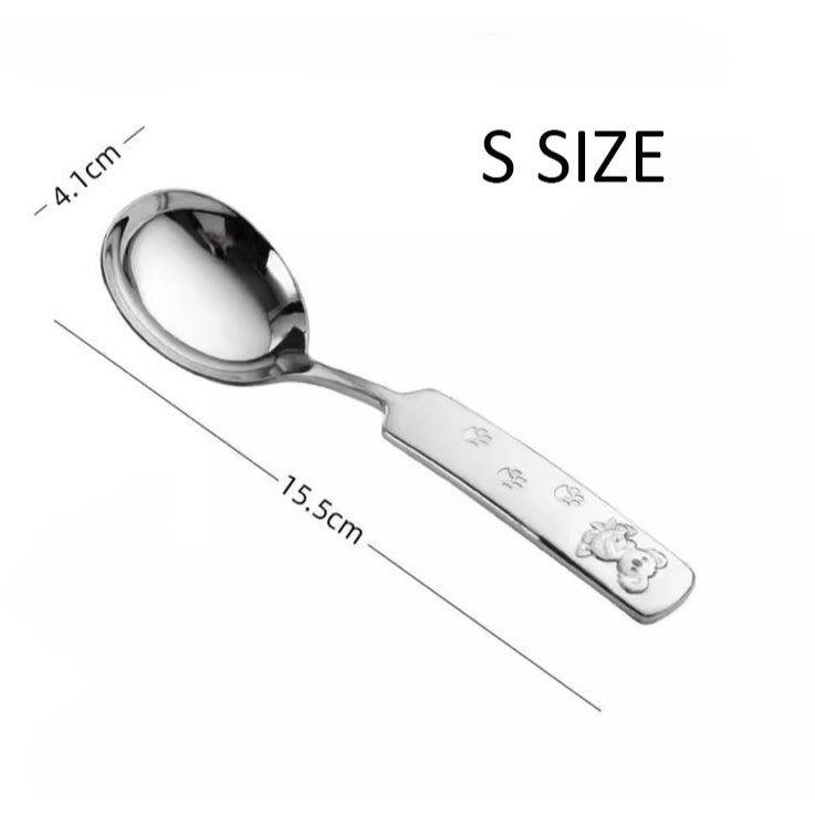 Locaupin 304 Stainless Steel Round Soup Spoons, Stainless Steel Premium Spoons,Dishwasher Safe