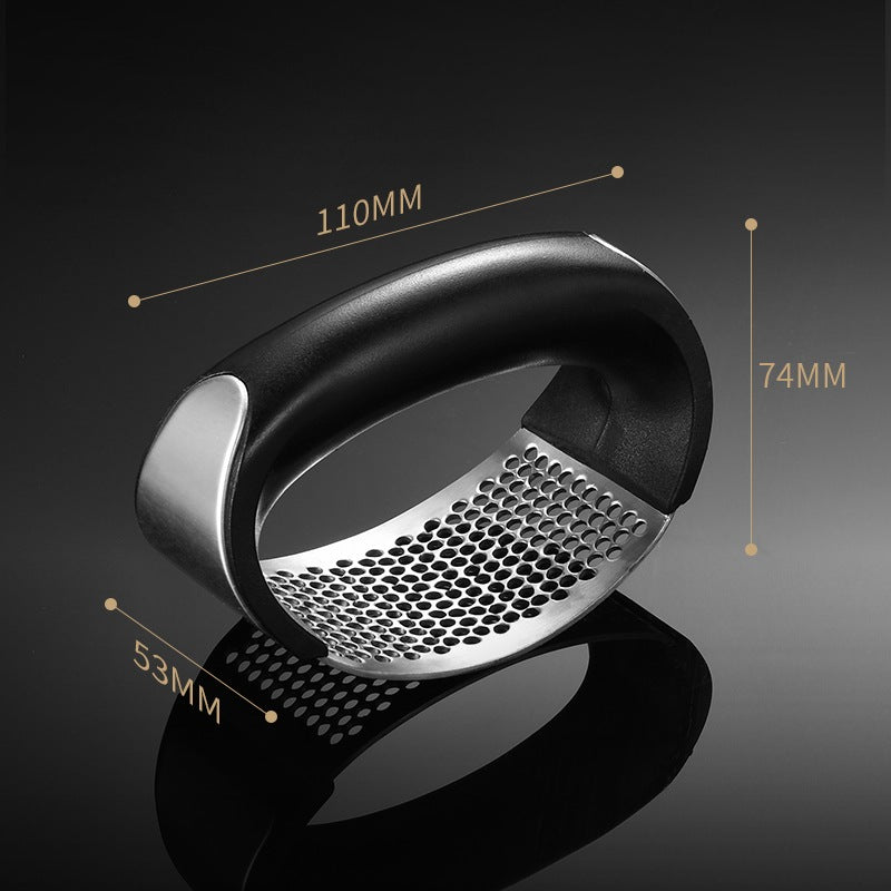 Locaupin Garlic Press Rocker - Stainless Steel Garlic Mincer Garlic Crusher, New Innovative Garlic Chopper